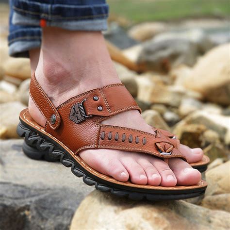 boys sandals with heel strap.